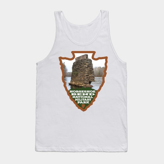 Horseshoe Bend National Military Park arrowhead Tank Top by nylebuss